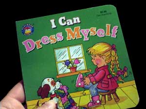 I Can Dress Myself Book - Cover