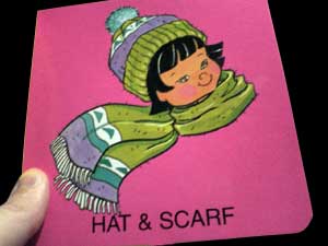 I Can Dress Myself Book - Hat Scarf