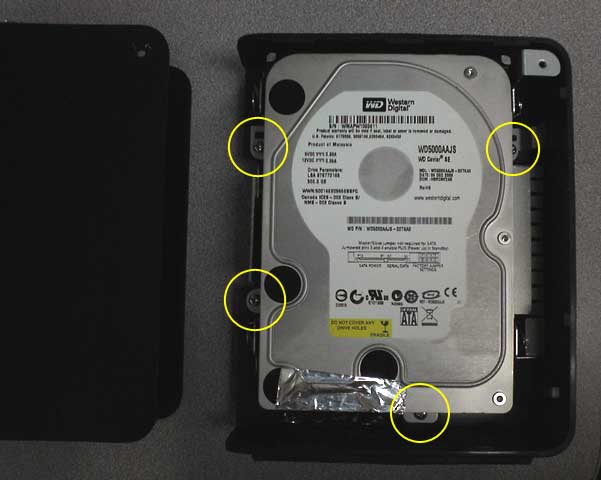 disassemble wd my book external hard drive